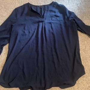 The perfect dark blue blouse.